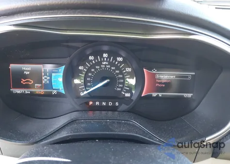 2019 Ford Fusion Se из США, поврежденный, VIN 3FA6P0HD7KR172662